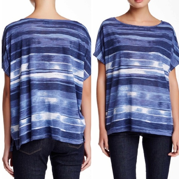 Vince Tops - Vince Printed Cacoon Tee